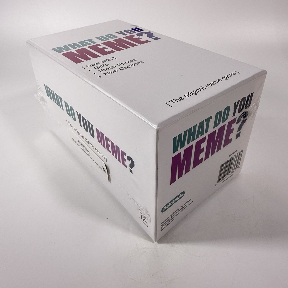 WHAT DO YOU MEME? The Meme Party Game - For Ages 17+ - SEALED - Picture 4 of 6